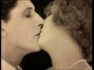 The Lodger (1927)Ivor Novello, closeup and kiss